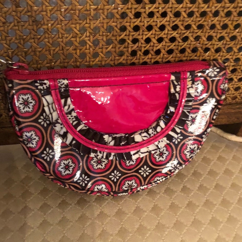 Vera Bradley Frill Collection Small Pouch/Cosmetic